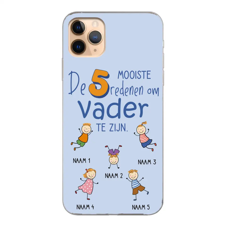 De mooiste redenen - Gepersonaliseerd telefoonhoesje