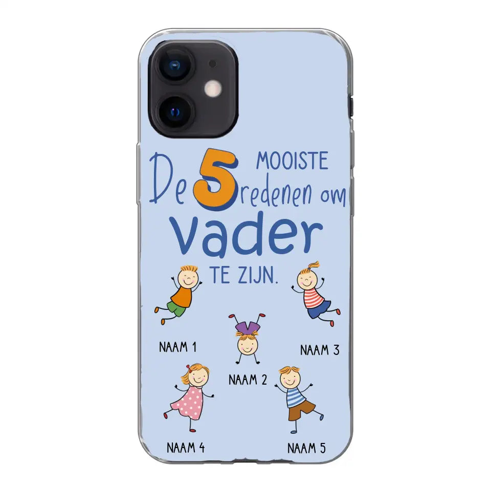 De mooiste redenen - Gepersonaliseerd telefoonhoesje