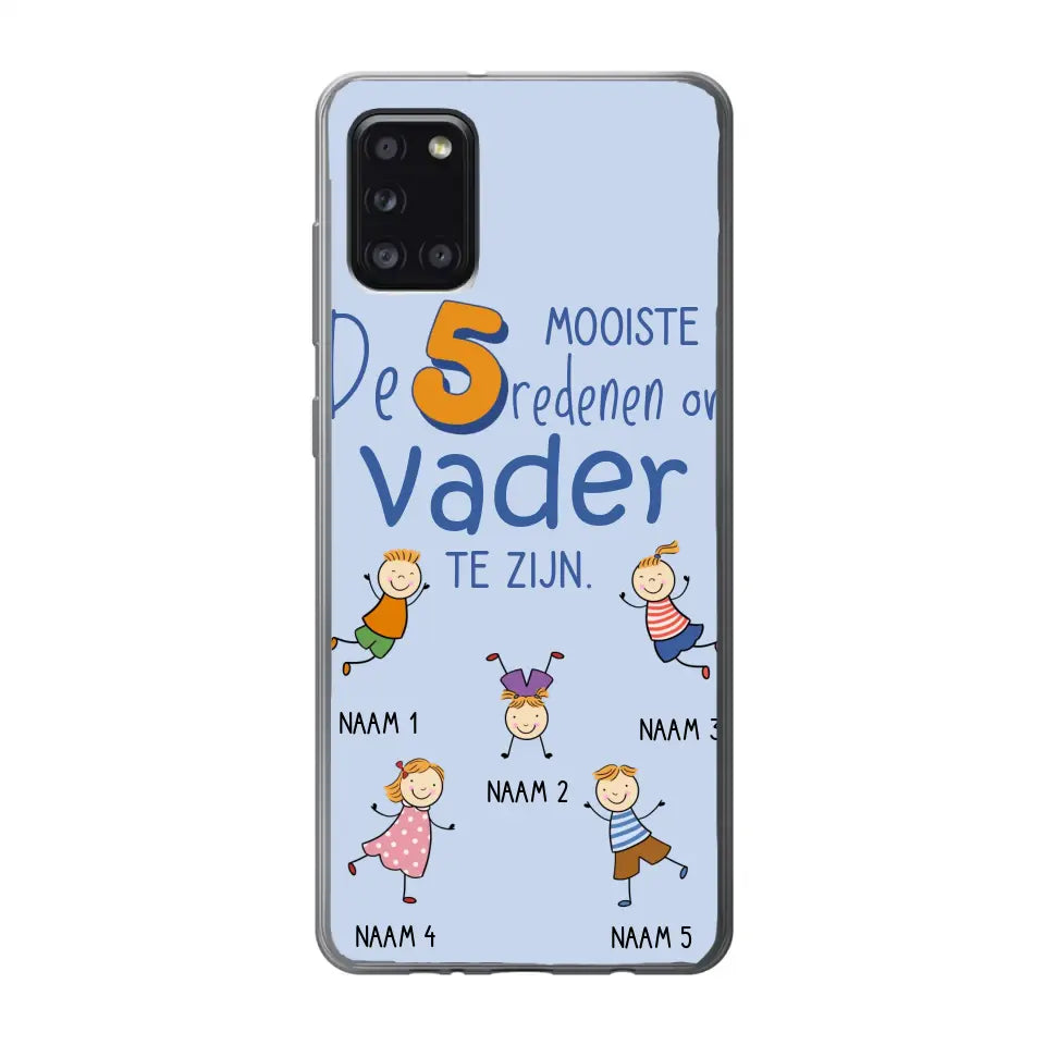 De mooiste redenen - Gepersonaliseerd telefoonhoesje