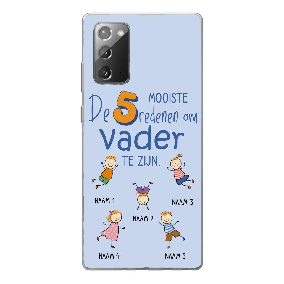 De mooiste redenen - Gepersonaliseerd telefoonhoesje