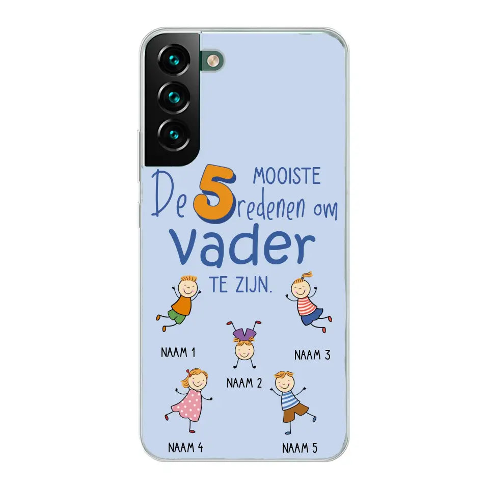 De mooiste redenen - Gepersonaliseerd telefoonhoesje
