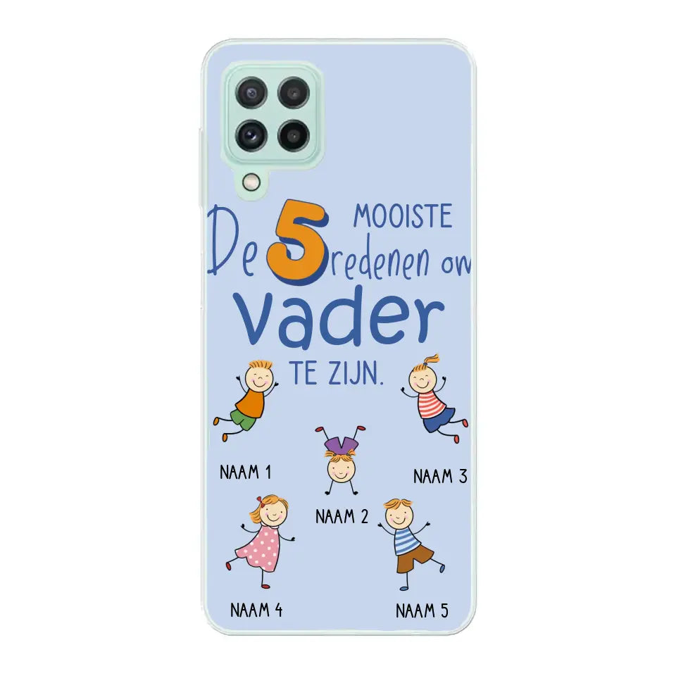 De mooiste redenen - Gepersonaliseerd telefoonhoesje
