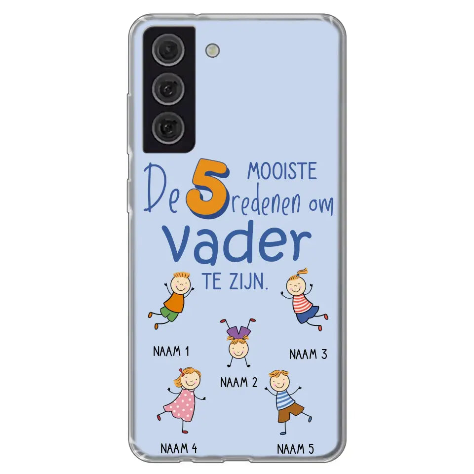 De mooiste redenen - Gepersonaliseerd telefoonhoesje