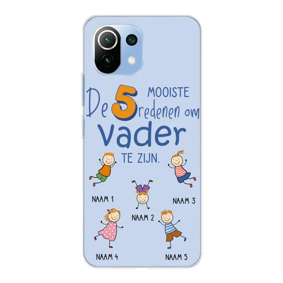 De mooiste redenen - Gepersonaliseerd telefoonhoesje
