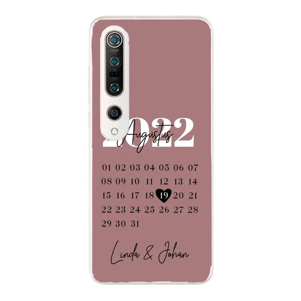 Ons jubileum - Gepersonaliseerd telefoonhoesje