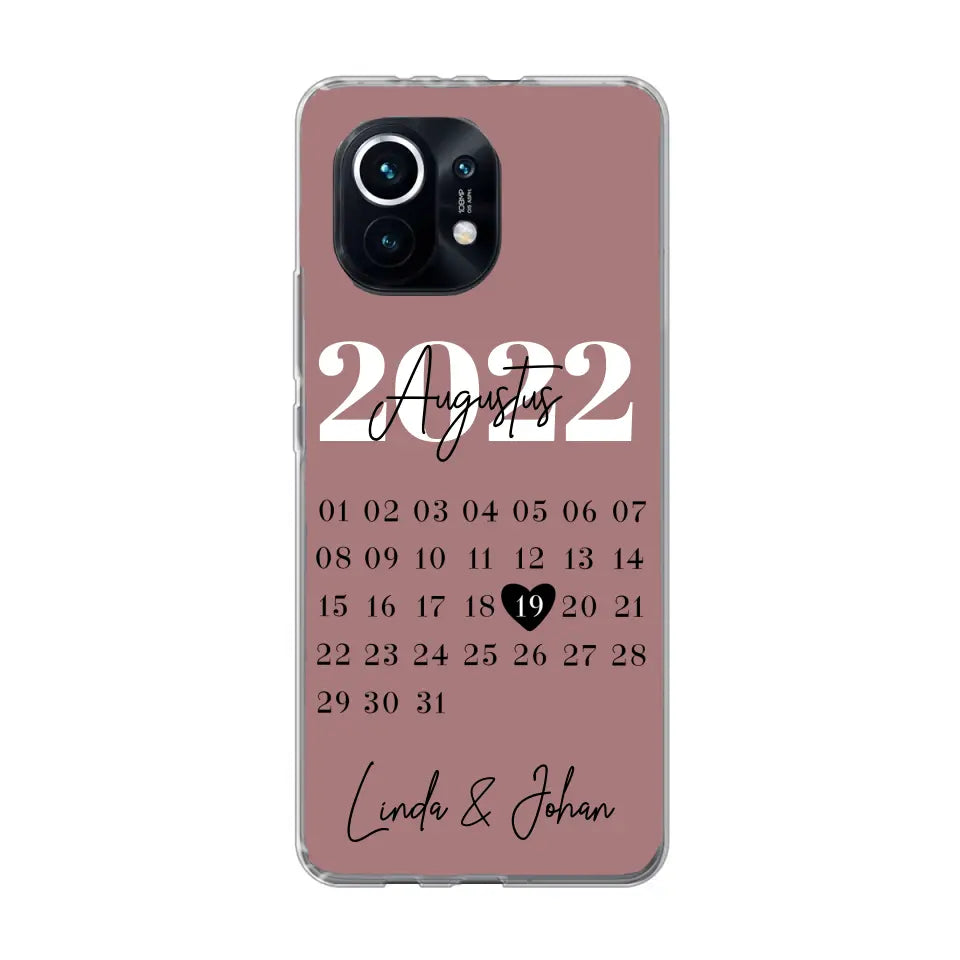 Ons jubileum - Gepersonaliseerd telefoonhoesje
