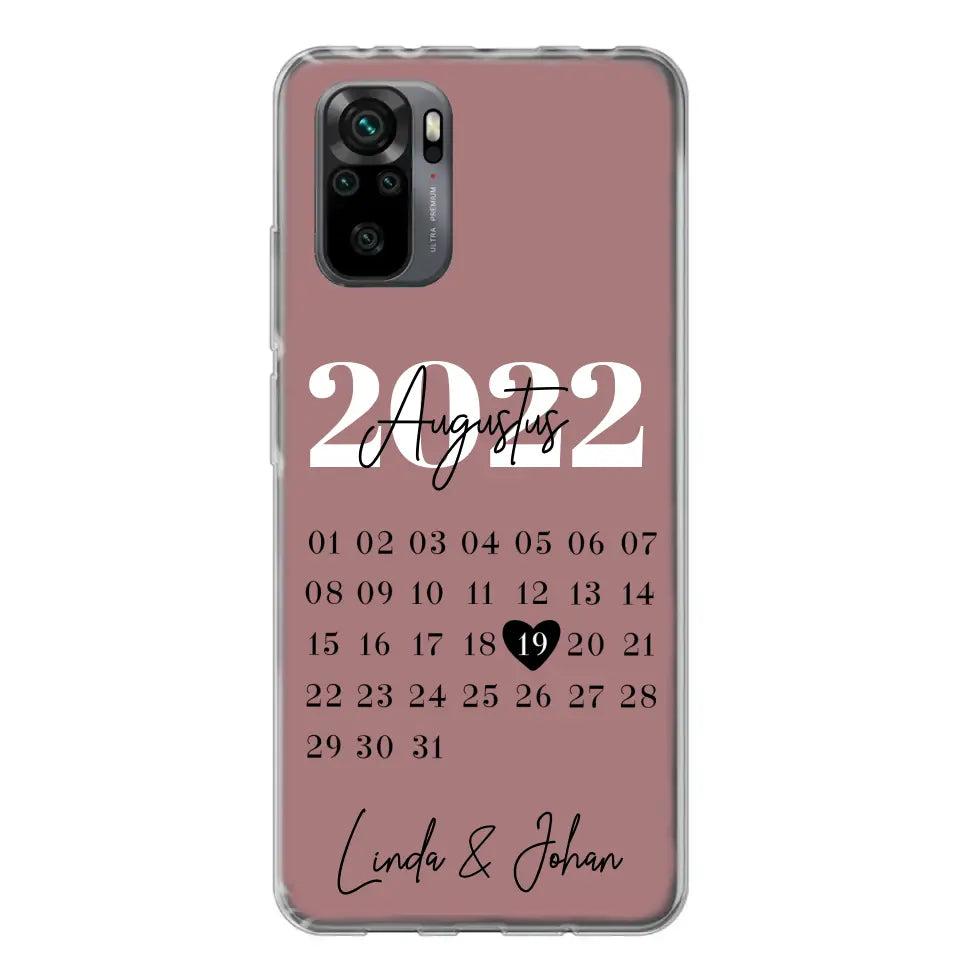 Ons jubileum - Gepersonaliseerd telefoonhoesje