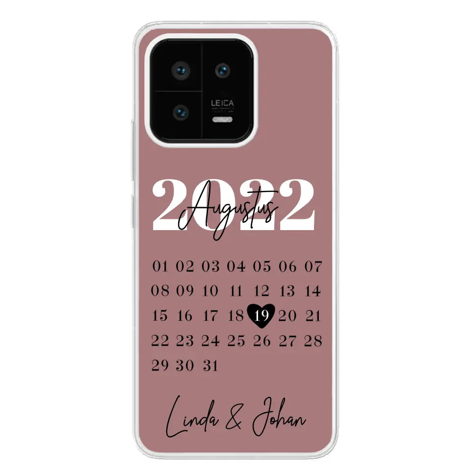 Ons jubileum - Gepersonaliseerd telefoonhoesje