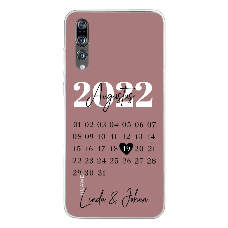 Ons jubileum - Gepersonaliseerd telefoonhoesje