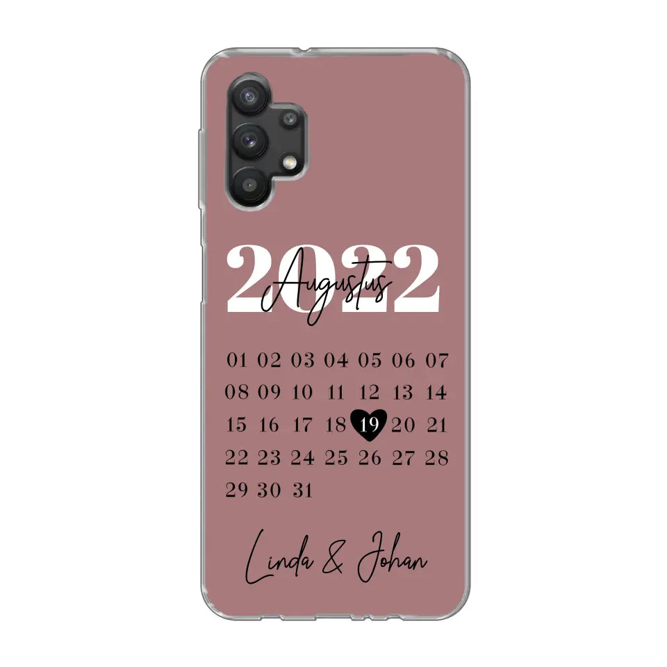 Ons jubileum - Gepersonaliseerd telefoonhoesje