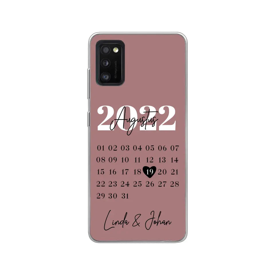 Ons jubileum - Gepersonaliseerd telefoonhoesje