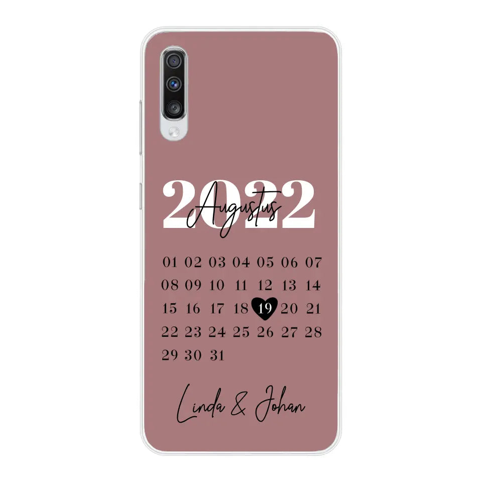 Ons jubileum - Gepersonaliseerd telefoonhoesje