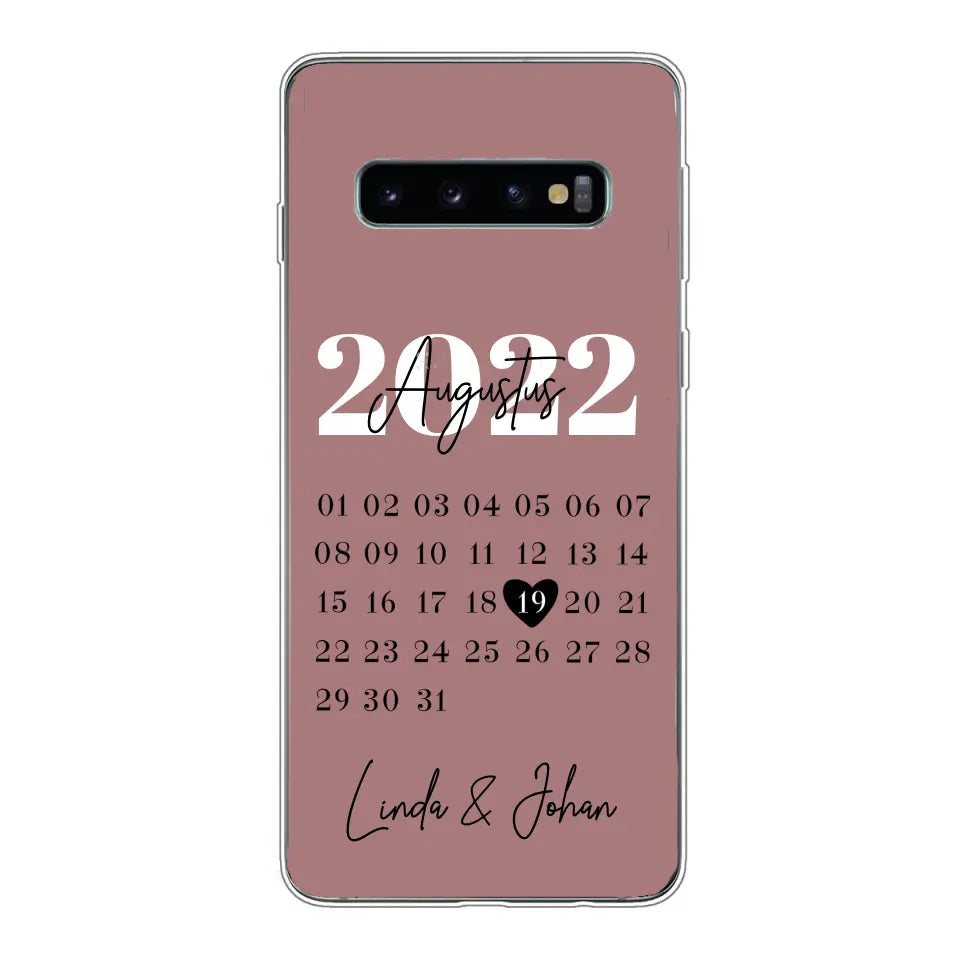 Ons jubileum - Gepersonaliseerd telefoonhoesje