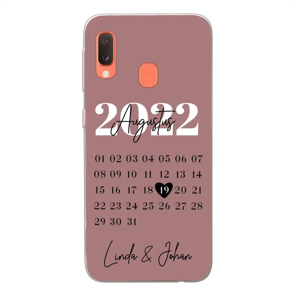 Ons jubileum - Gepersonaliseerd telefoonhoesje