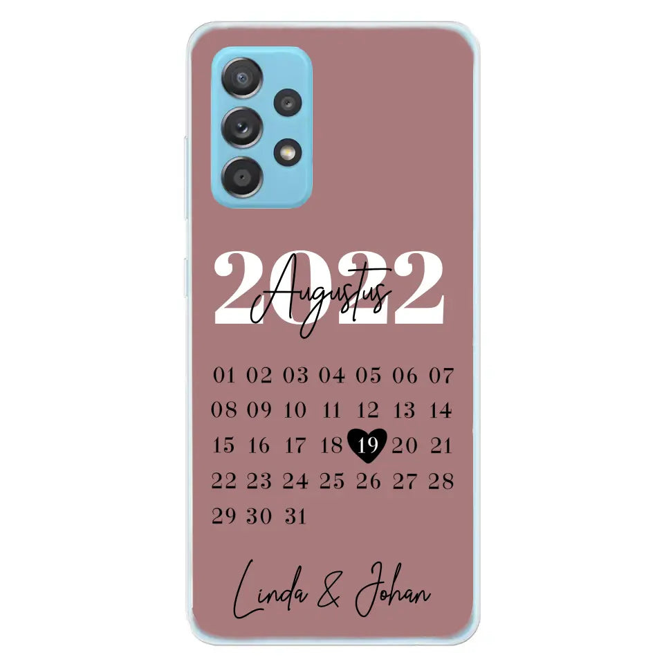 Ons jubileum - Gepersonaliseerd telefoonhoesje