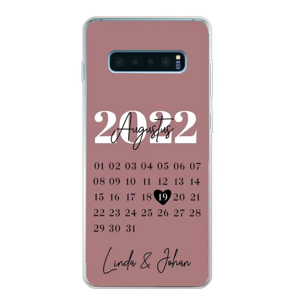 Ons jubileum - Gepersonaliseerd telefoonhoesje
