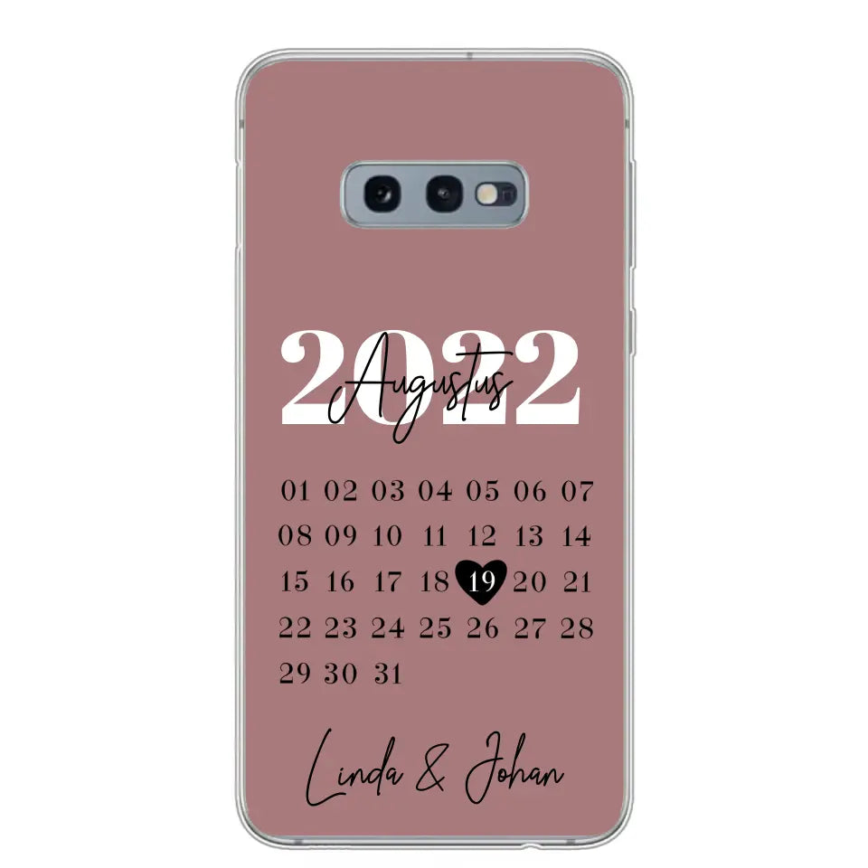 Ons jubileum - Gepersonaliseerd telefoonhoesje