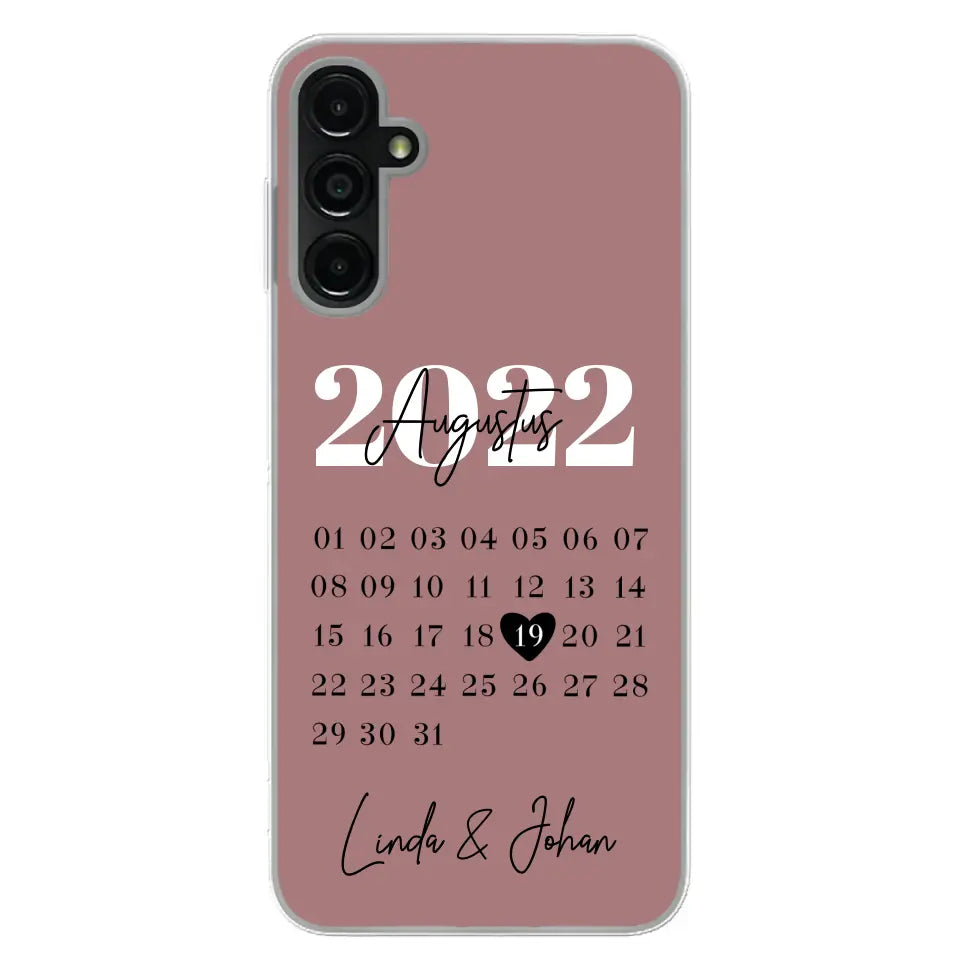 Ons jubileum - Gepersonaliseerd telefoonhoesje