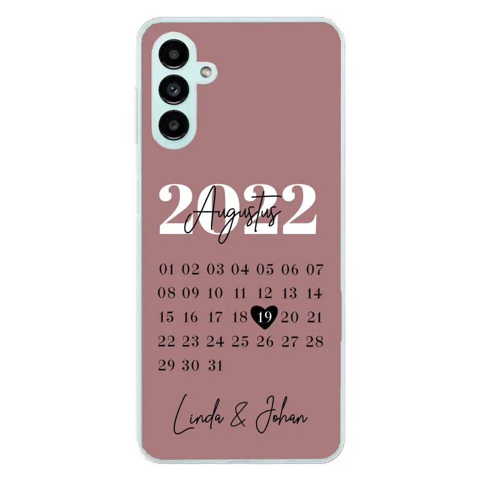 Ons jubileum - Gepersonaliseerd telefoonhoesje
