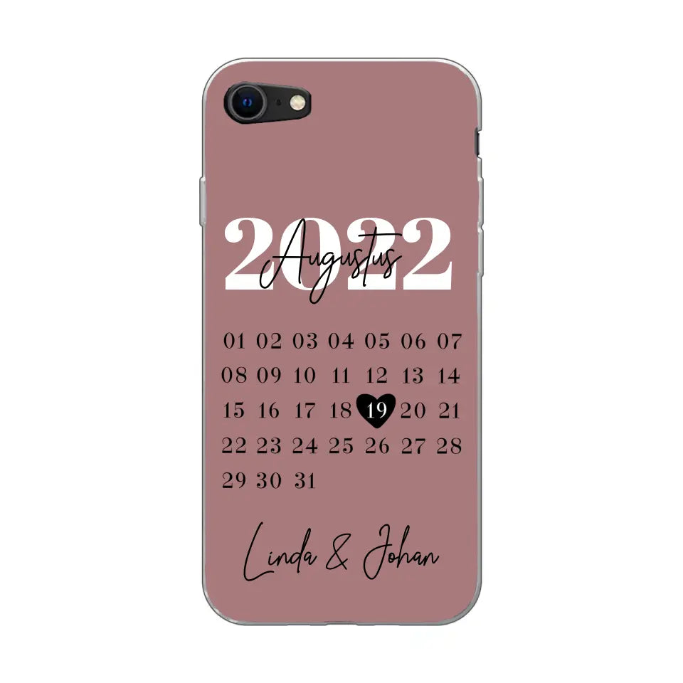 Ons jubileum - Gepersonaliseerd telefoonhoesje