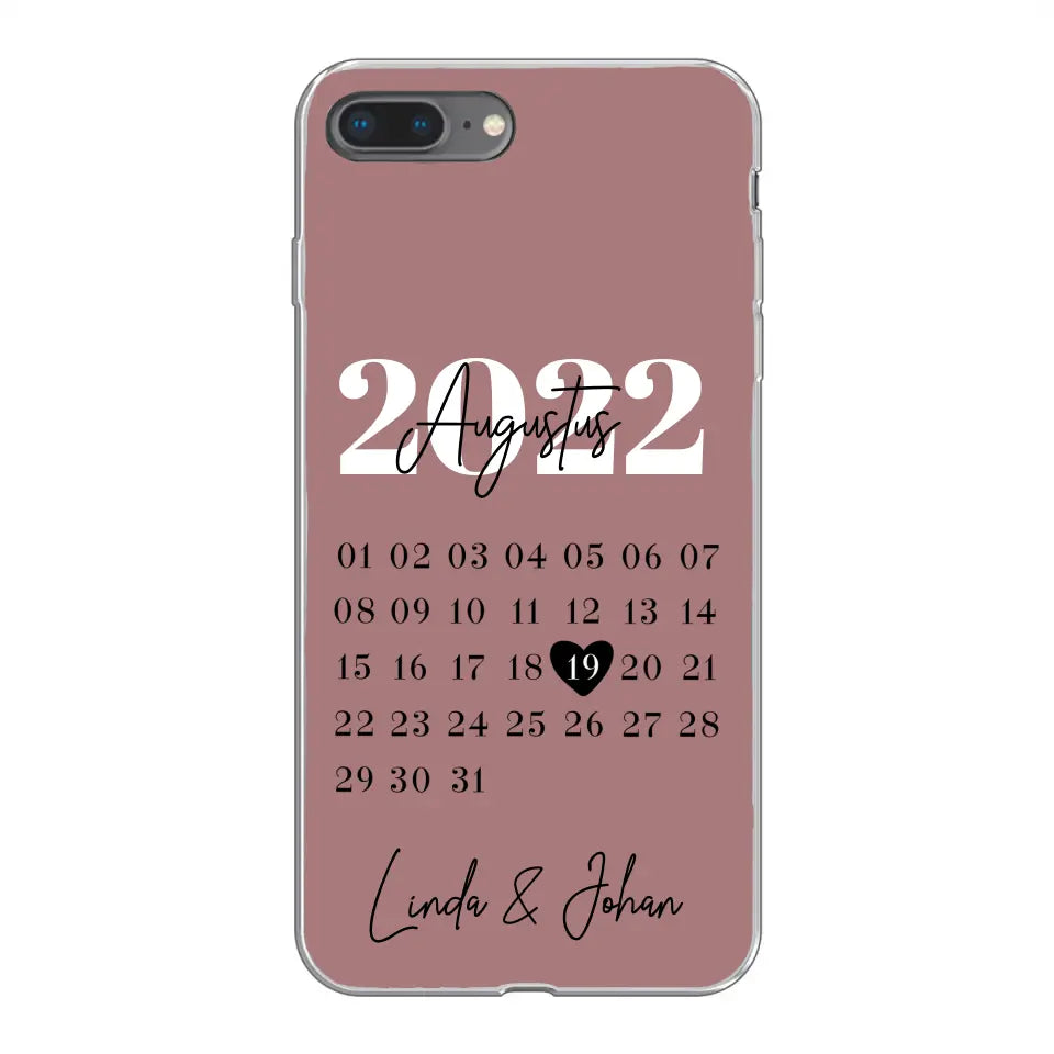 Ons jubileum - Gepersonaliseerd telefoonhoesje