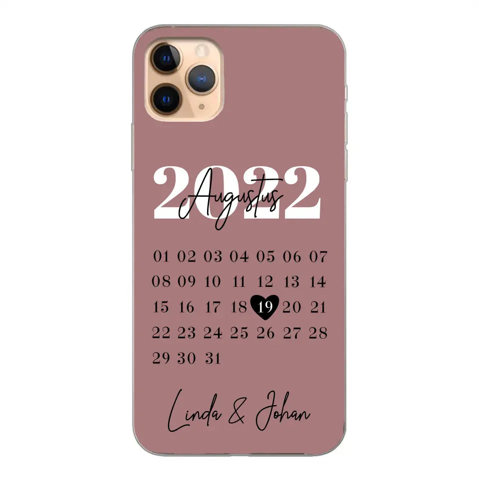 Ons jubileum - Gepersonaliseerd telefoonhoesje