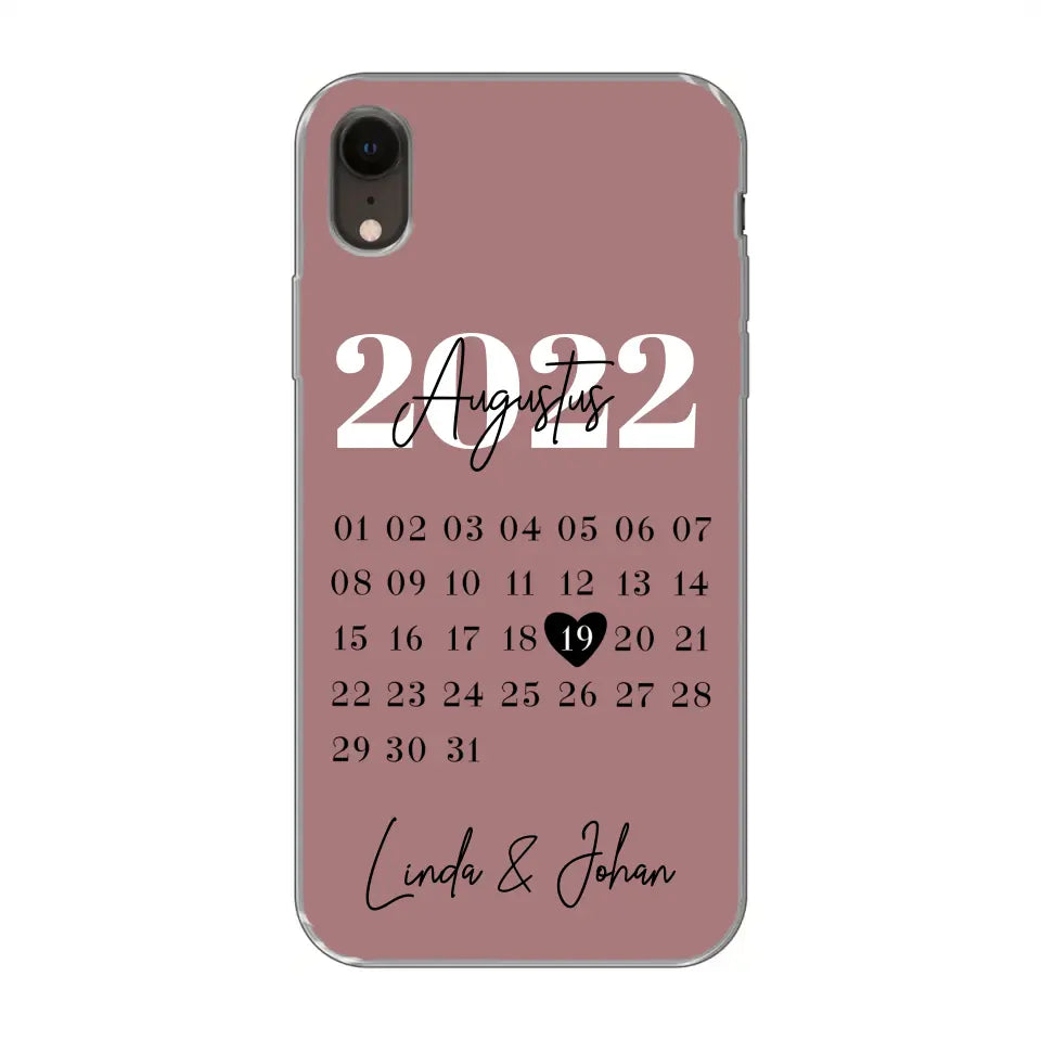 Ons jubileum - Gepersonaliseerd telefoonhoesje