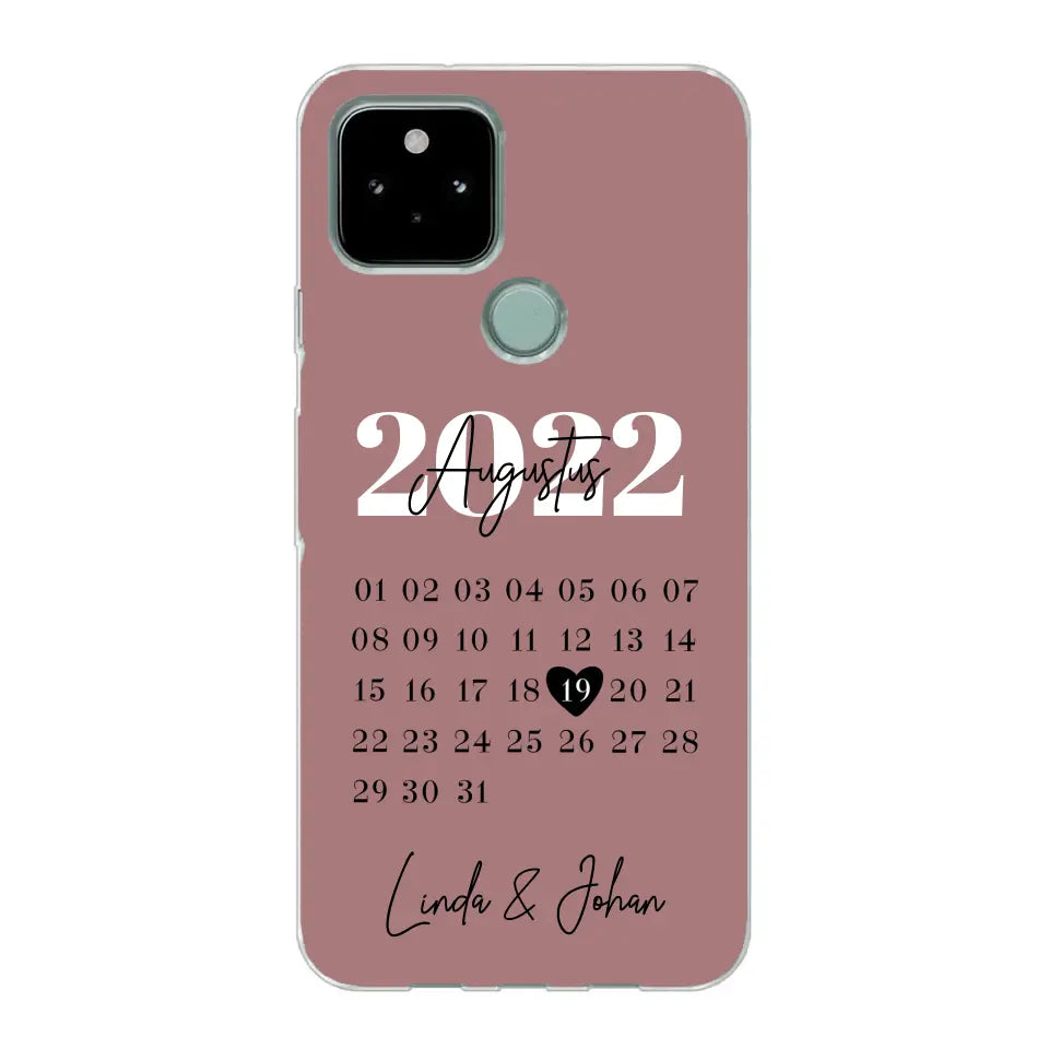 Ons jubileum - Gepersonaliseerd telefoonhoesje