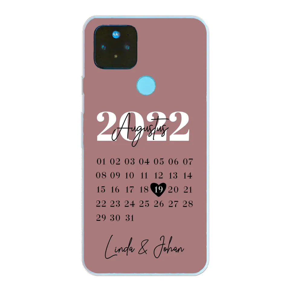 Ons jubileum - Gepersonaliseerd telefoonhoesje