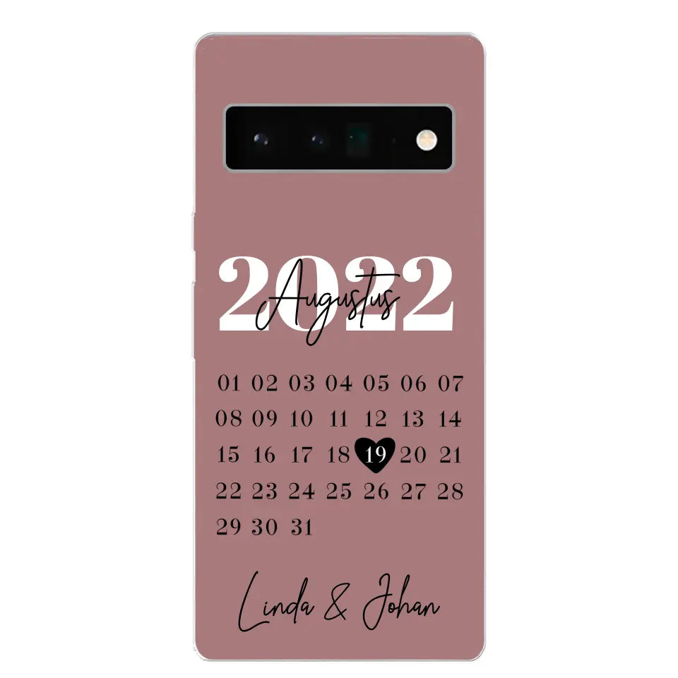 Ons jubileum - Gepersonaliseerd telefoonhoesje