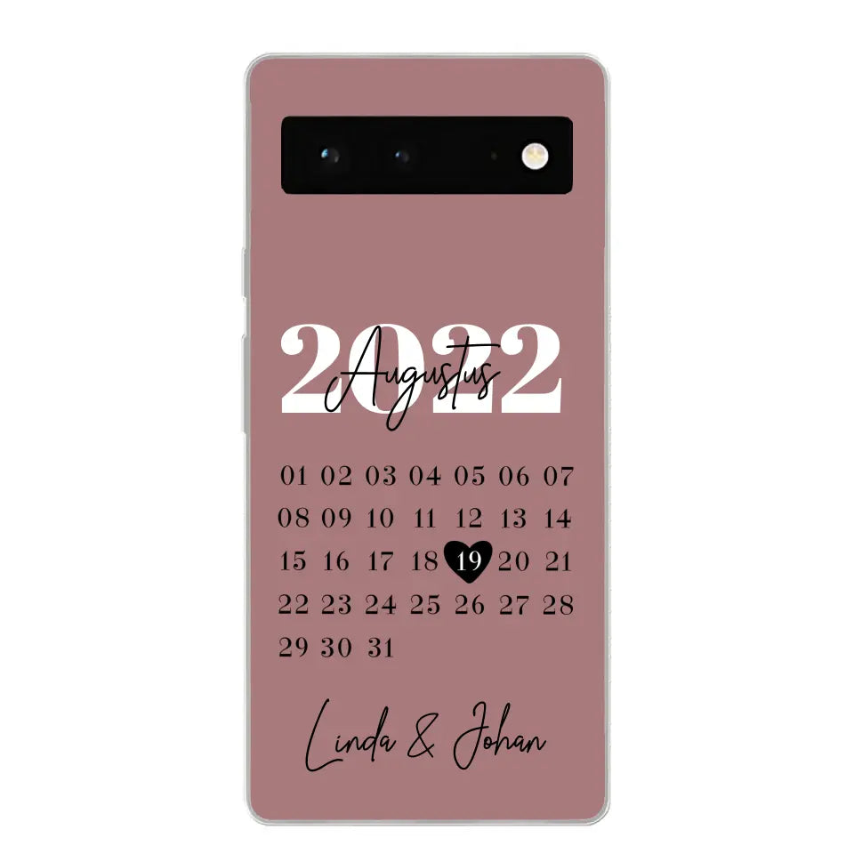 Ons jubileum - Gepersonaliseerd telefoonhoesje