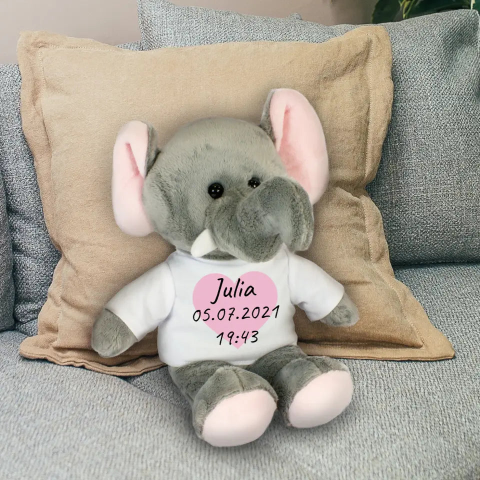 Knuffelige vriend - Gepersonaliseerde Knuffeldier