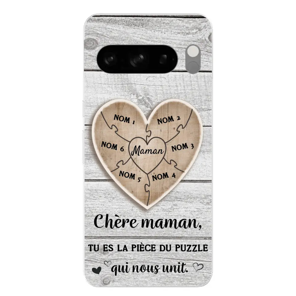 Puzzelstukje - Gepersonaliseerd telefoonhoesje