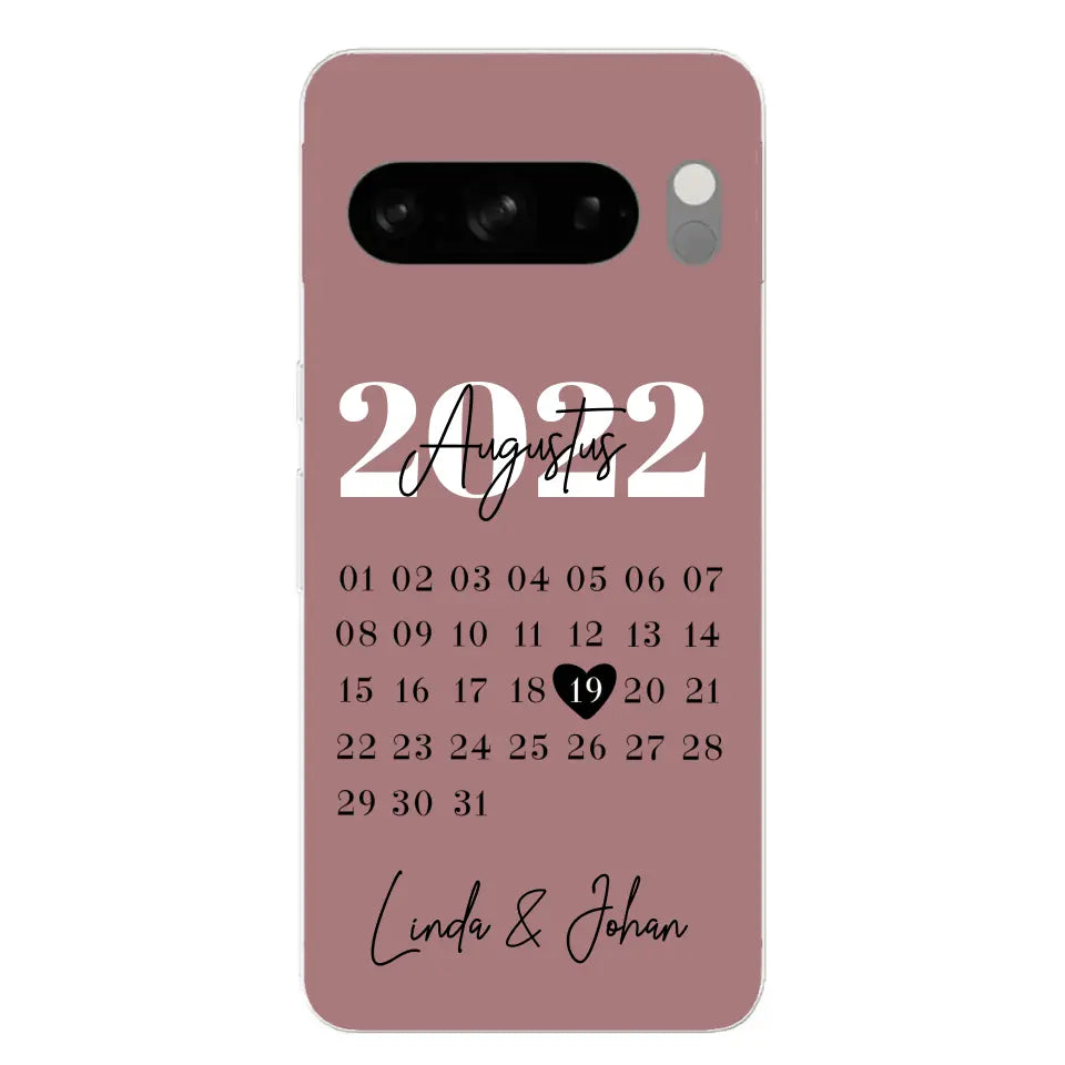 Ons jubileum - Gepersonaliseerd telefoonhoesje