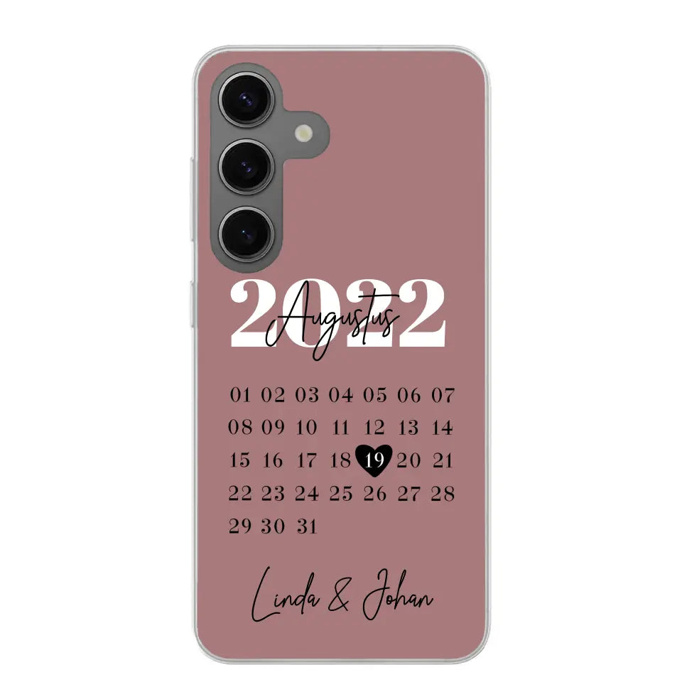 Ons jubileum - Gepersonaliseerd telefoonhoesje