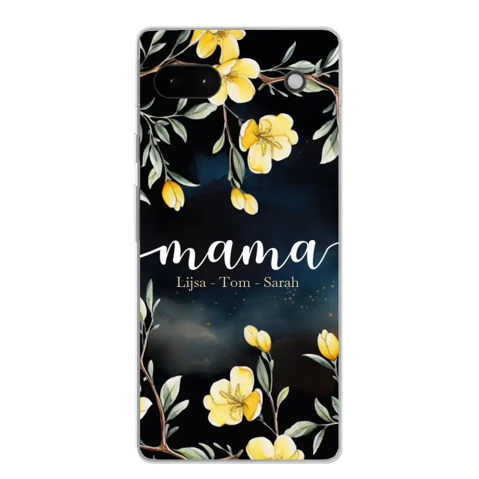 Bloemenliefde - Gepersonaliseerd telefoonhoesje