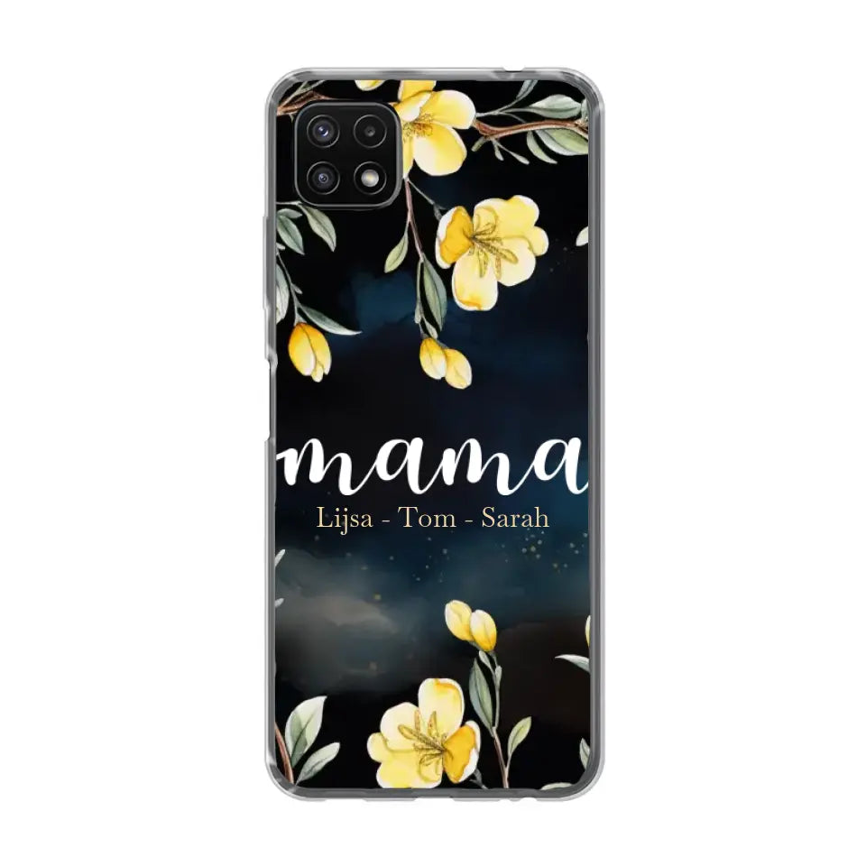 Bloemenliefde - Gepersonaliseerd telefoonhoesje