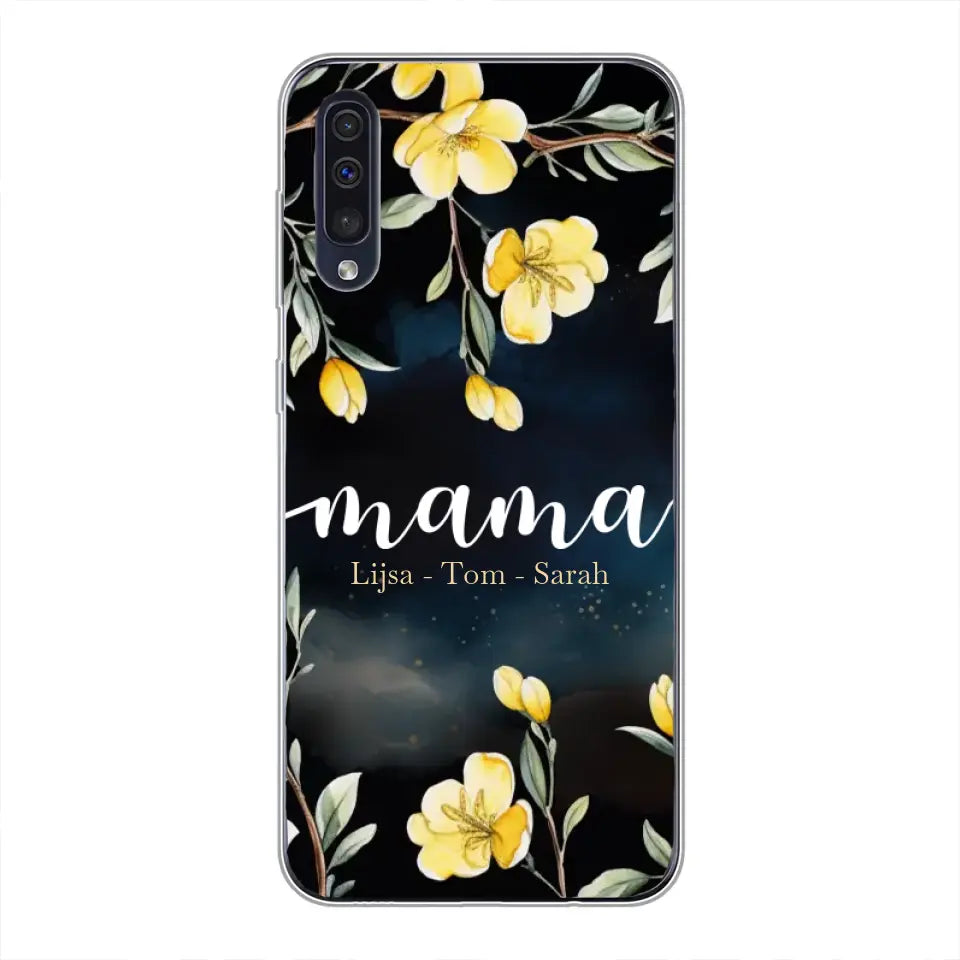Bloemenliefde - Gepersonaliseerd telefoonhoesje