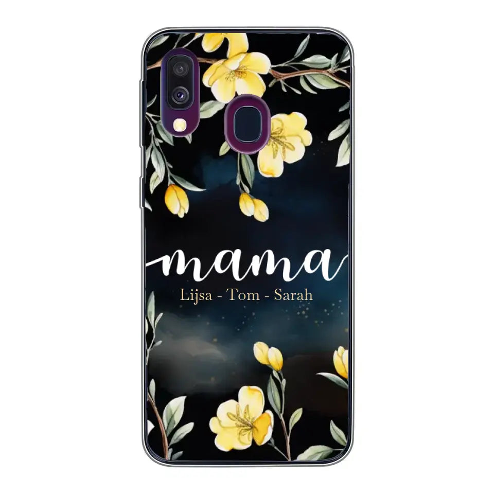 Bloemenliefde - Gepersonaliseerd telefoonhoesje