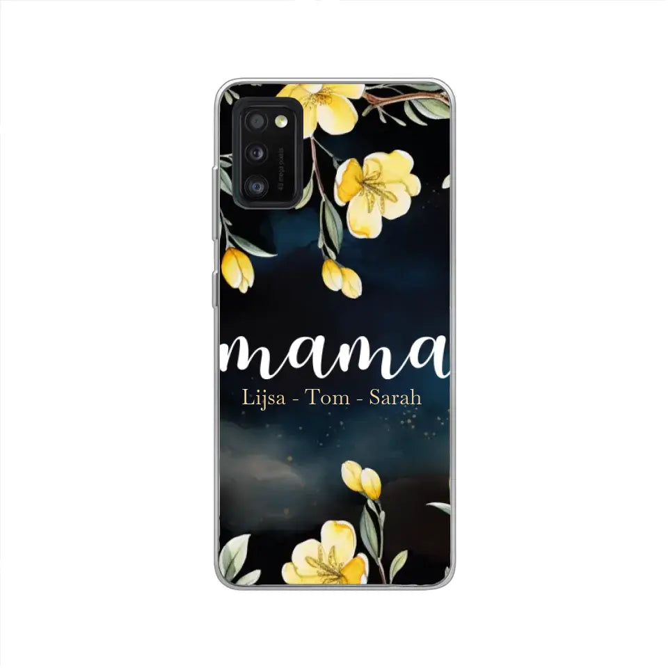 Bloemenliefde - Gepersonaliseerd telefoonhoesje