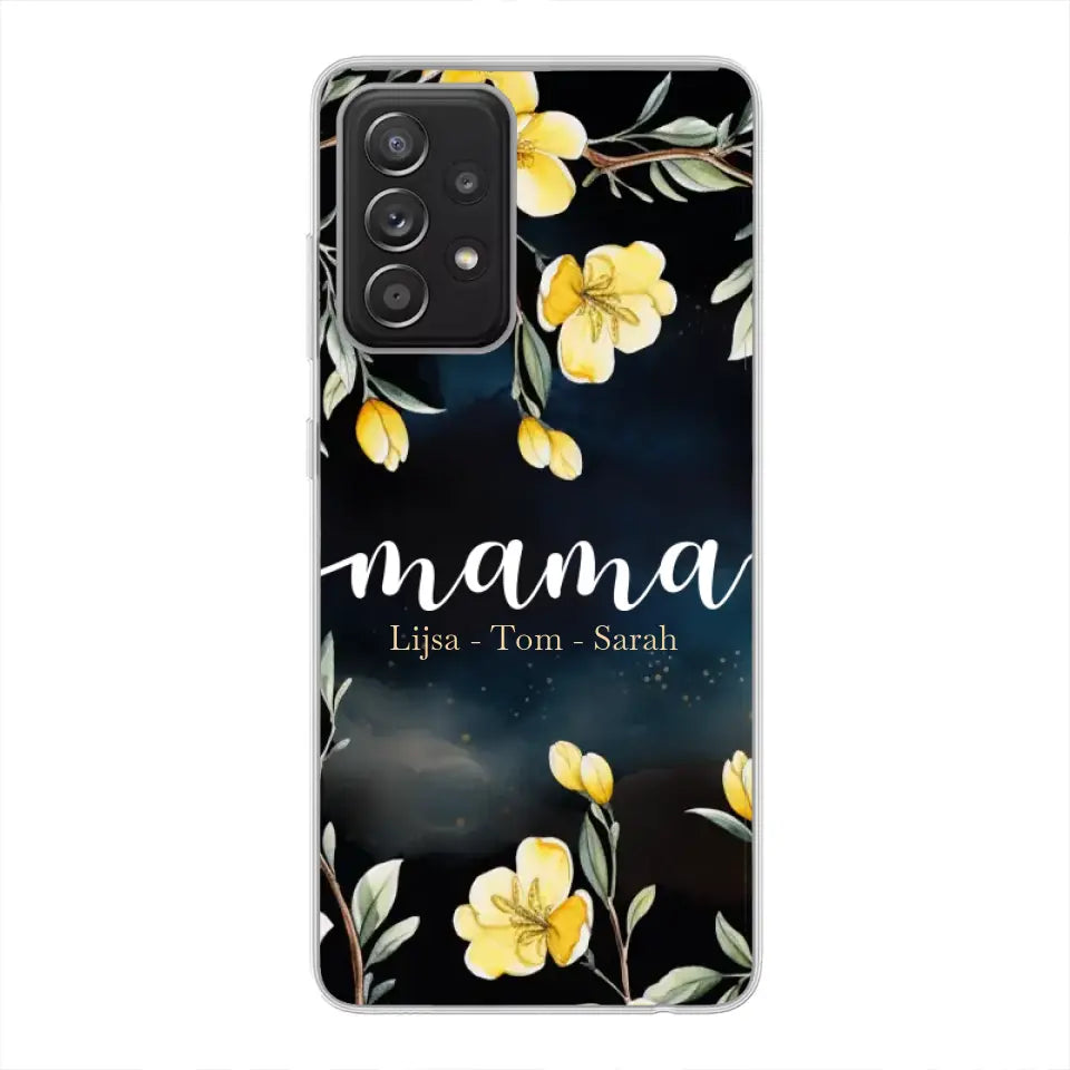 Bloemenliefde - Gepersonaliseerd telefoonhoesje