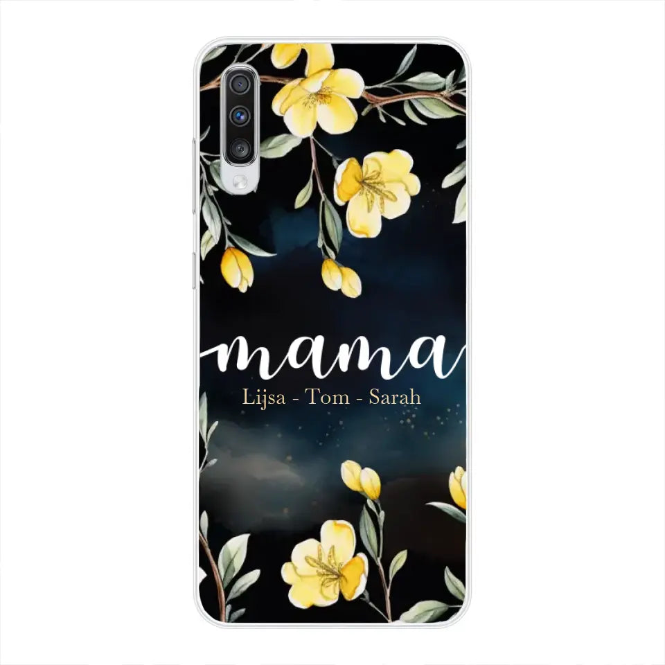 Bloemenliefde - Gepersonaliseerd telefoonhoesje