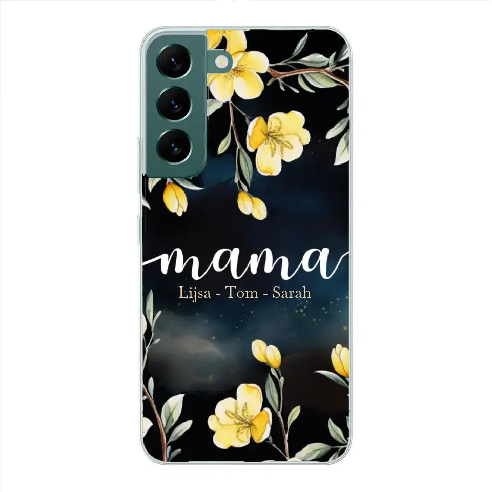 Bloemenliefde - Gepersonaliseerd telefoonhoesje