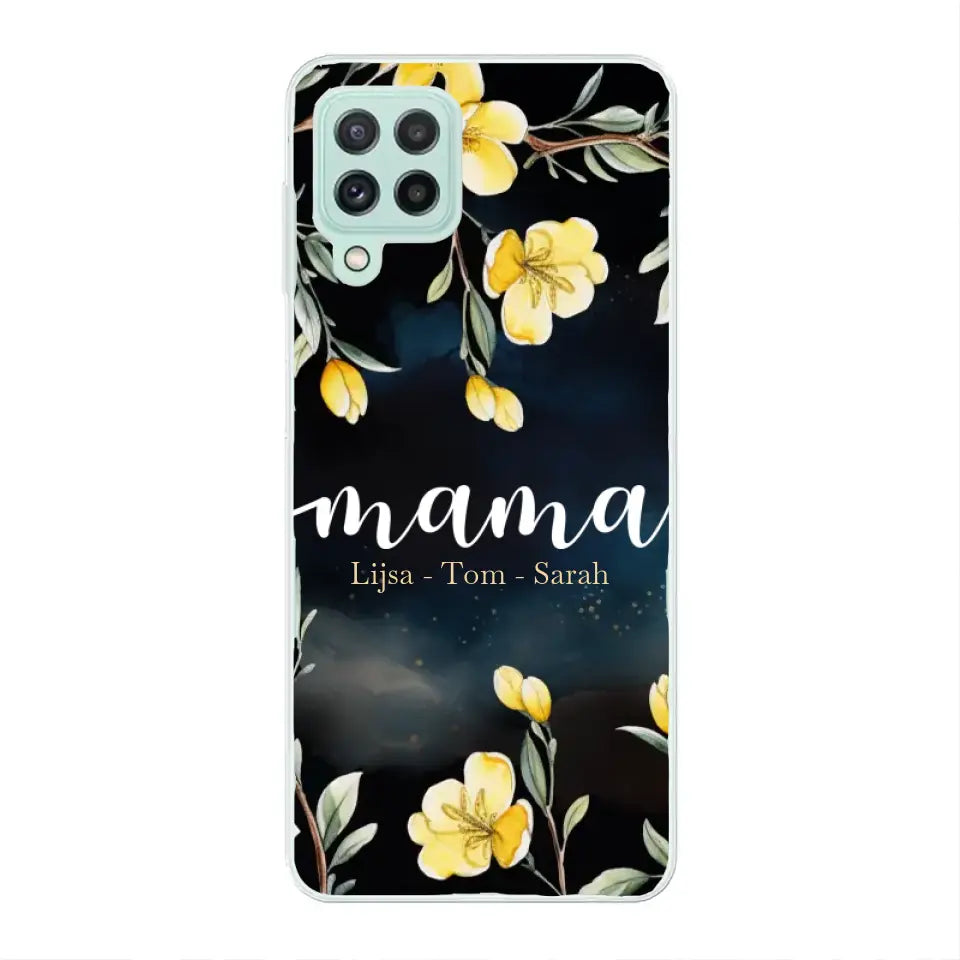 Bloemenliefde - Gepersonaliseerd telefoonhoesje