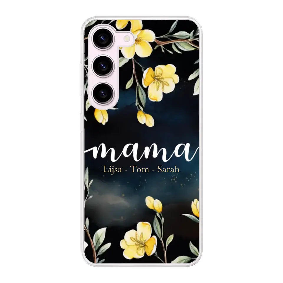 Bloemenliefde - Gepersonaliseerd telefoonhoesje