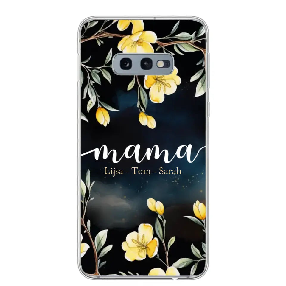 Bloemenliefde - Gepersonaliseerd telefoonhoesje