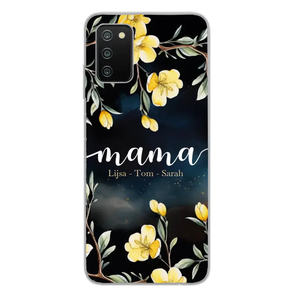 Bloemenliefde - Gepersonaliseerd telefoonhoesje