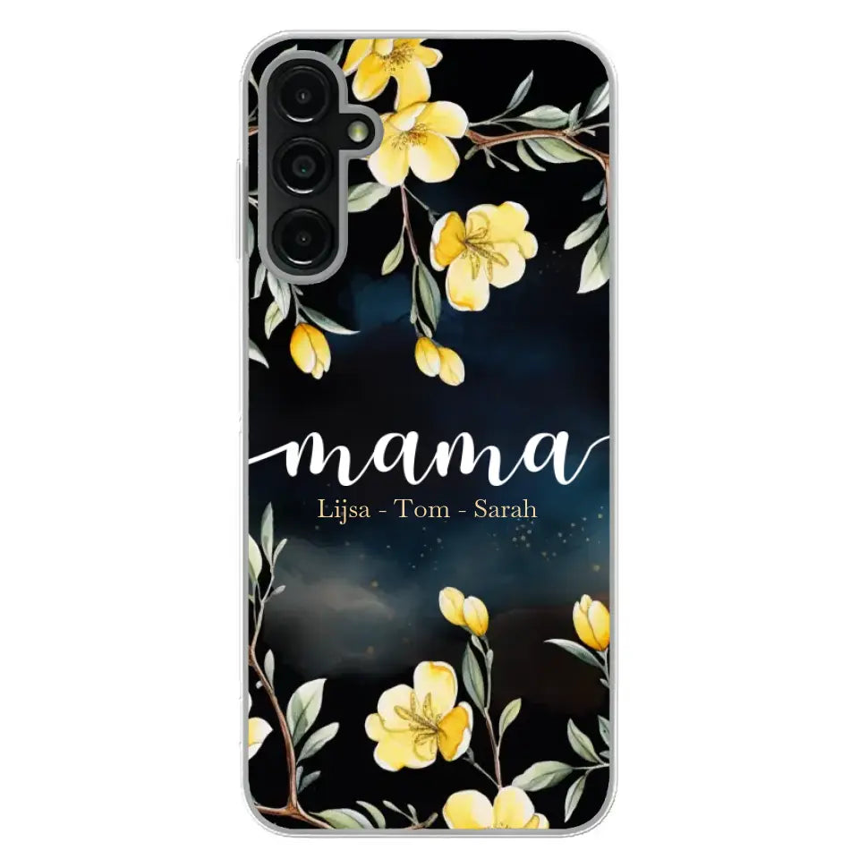 Bloemenliefde - Gepersonaliseerd telefoonhoesje