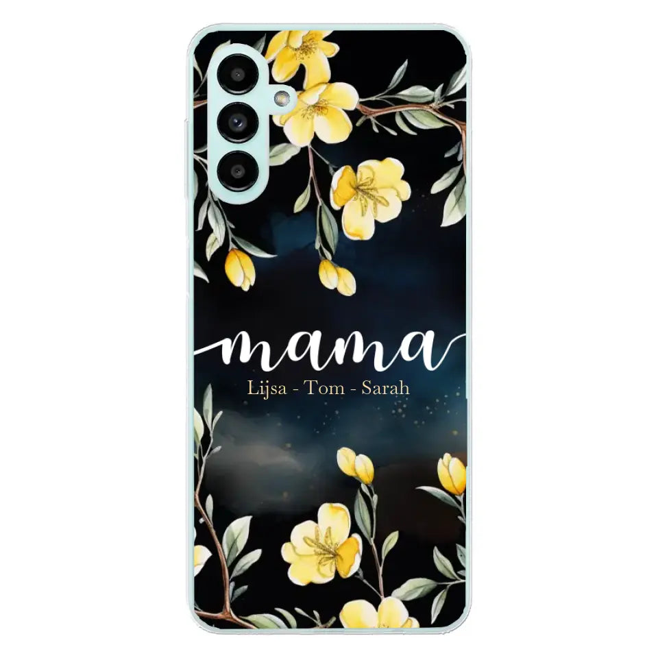 Bloemenliefde - Gepersonaliseerd telefoonhoesje