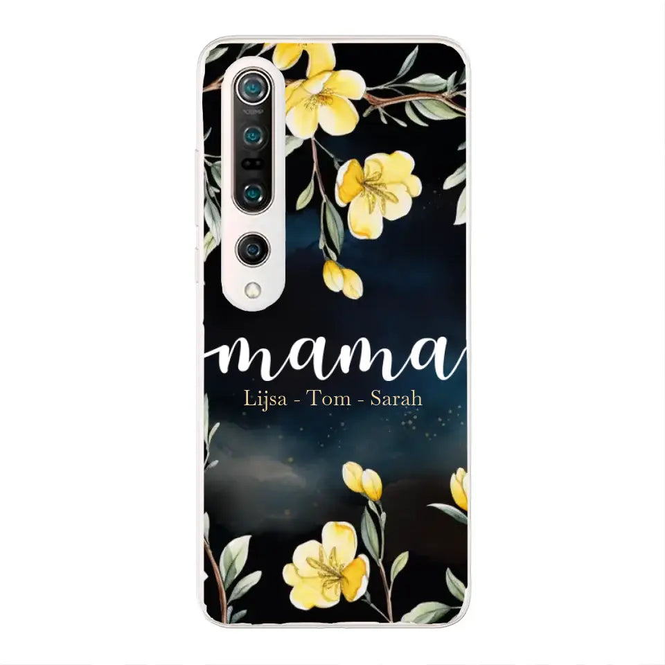 Bloemenliefde - Gepersonaliseerd telefoonhoesje